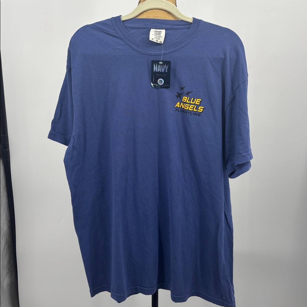 Blue Angels Blue Short Sleeve Tee